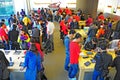 Customers at apple store hong kong