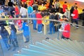 Customers at apple store hong kong