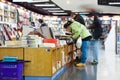 Customers buying books in the bookstore Royalty Free Stock Photo