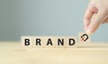 Build brand loyalty concept. Royalty Free Stock Photo