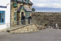 Customers outside a pub in Mullaghmore Ireland