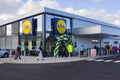 Customers que outside of the brand new Lidl discount store