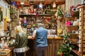 Customers Shopping in a Arts and Craft Shop in Sawdust Arts Festival