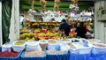 A market stall Mercado Do Bolhao in Porto