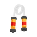 A customizable icon of hand gripper designed in 3d style