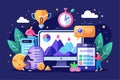 Customizable illustrations simplify design processes and boost productivity in digital projects effectively Save time with