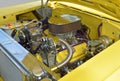 Customized car engine Royalty Free Stock Photo