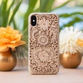 Customized phone case crafted by cnc machine demonstrates precision customization potential