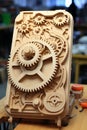 Customized phone case crafting cnc machine demonstrates precision in personalization