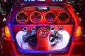 Customized sound system of .....at Bumper to Bumper 15 car show