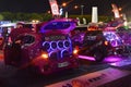 Customized sound system of compact cars at Bumper to Bumper 15 car show