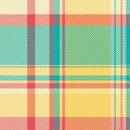 Customized tartan vector check, graphical textile plaid seamless. Diamond fabric background pattern texture in light and amber