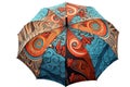customized umbrella with unique art and patterns