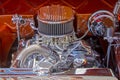Customized V8 engine compartment Royalty Free Stock Photo