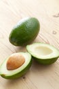 Cut avocado Royalty Free Stock Photo