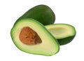 Cut avocado Royalty Free Stock Photo