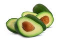 Cut avocado Royalty Free Stock Photo