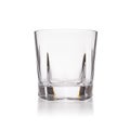 Cut crystal drinking glass Royalty Free Stock Photo