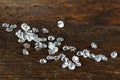 Cut diamonds Royalty Free Stock Photo