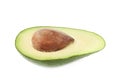 Cut in half open avocado fruit Royalty Free Stock Photo