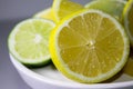 Cut Lemons and Limes