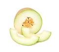 Cut melon Royalty Free Stock Photo