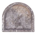 Tone plaque or grave headstone Royalty Free Stock Photo