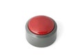 Cut Out of a Red Circular Panic Push Button