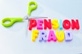 Cut pension fraud