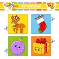 Cut and play. Flash cards. Color puzzle. Education developing worksheet. Activity page. Game for children. Funny character. Royalty Free Stock Photo