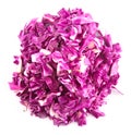 Cut Red Cabbage III Royalty Free Stock Photo