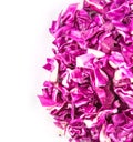 Cut Red Cabbage IV Royalty Free Stock Photo