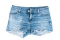 Cut short jeans Royalty Free Stock Photo