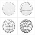 Cut Sphere From The Simple To The Complicated Vector