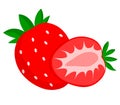 Cut strawberry