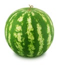 Cut tasty watermelon on a white background. Royalty Free Stock Photo