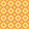 Cute abstract suns pattern