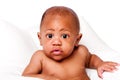 Cute adorable baby face Royalty Free Stock Photo