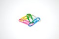 cute and adorable colorful paperclip