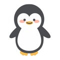 cute adorable penguin cartoon icon