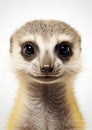 Wildlife animal cute nature wild meerkat small portrait brown mammal