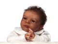 Cute African American Baby Royalty Free Stock Photo
