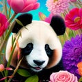 Precocious Panda Royalty Free Stock Photo