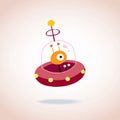 Cute alien character Royalty Free Stock Photo