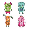 4 Cute Aliens