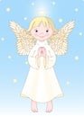 Cute Angel Royalty Free Stock Photo