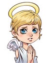 Cute angel character