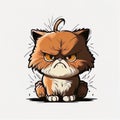 Cute Angry Cat