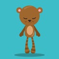 CUTE ANIMALS BEAR 01 Royalty Free Stock Photo