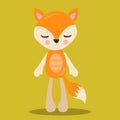 CUTE ANIMALS FOX 02 Royalty Free Stock Photo